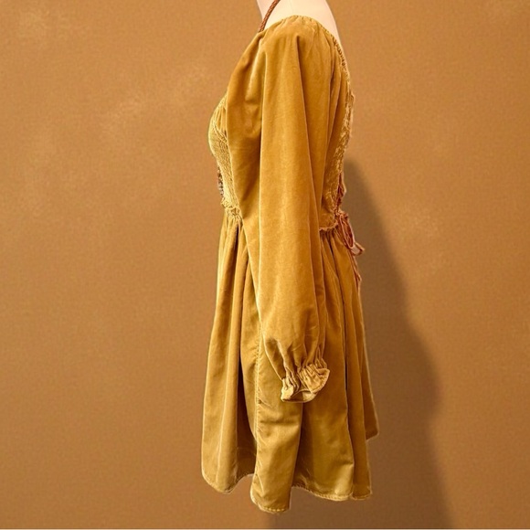 Daphne Velvet Mini Dress - Picture 7 of 11